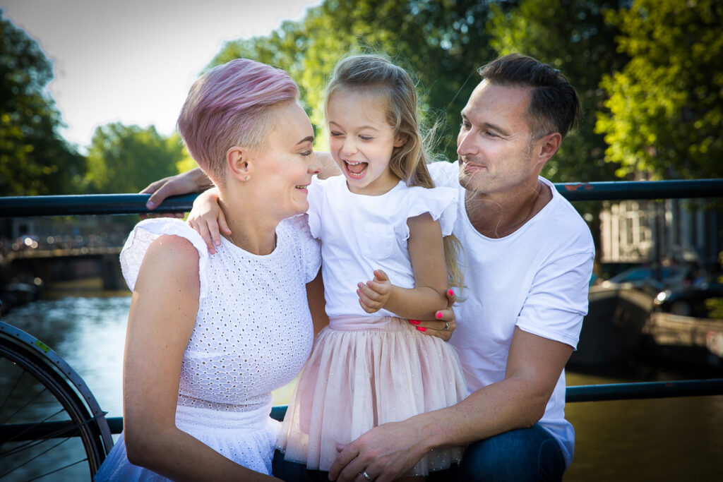 on location family photoshoot in Amsterdam Familie fotosessie