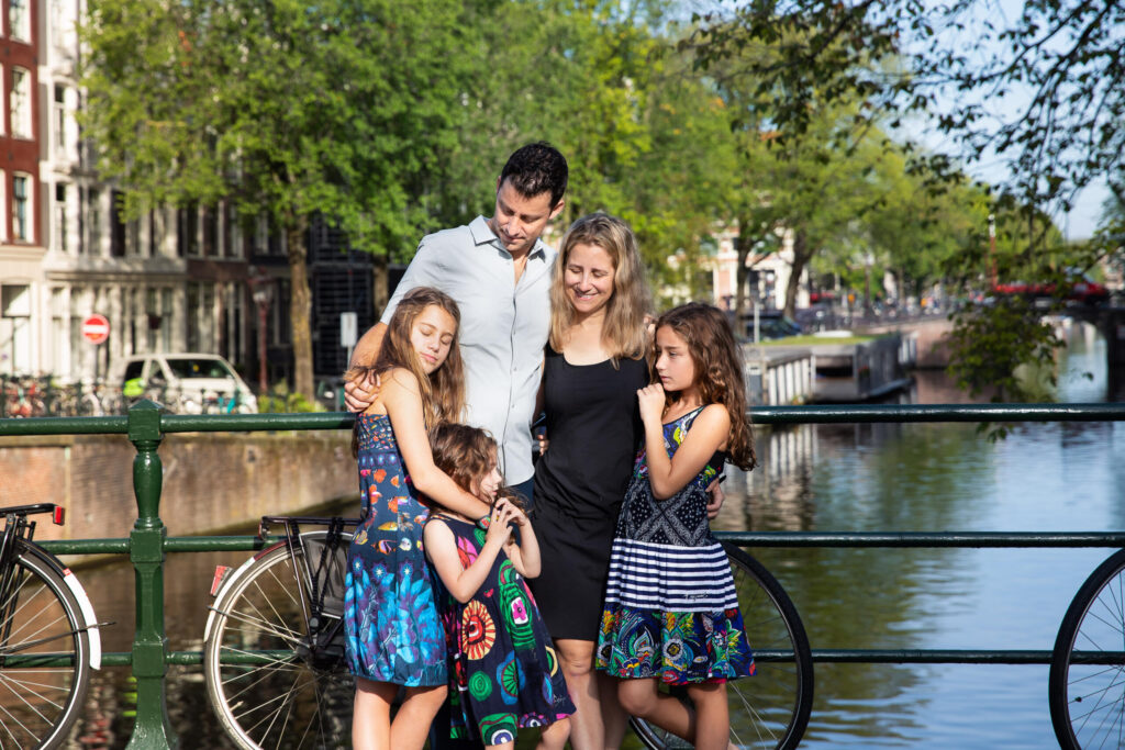 on location family photoshoot Familie fotosessie Amsterdam