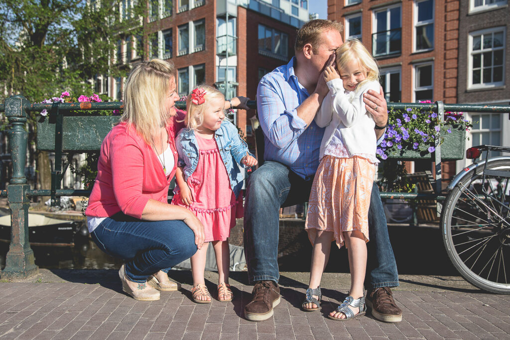 on location family photoshoot in Amsterdam Familie fotosessie