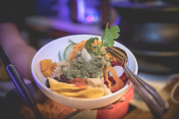 Food and restaurant photography, branding and product photography, photo of a colourful mouthwatering Indonesian salad bowl, Rialto Amsterdam