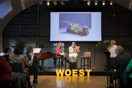 Cultural event photography, speech for the opening of exhibition Woest at Outsider Art Museum (Museum van de Geest | Outsider Art in Hermitage Amsterdam