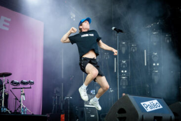 Concert and festival photography, band Turnstile performing at Paleo Festival, Nyon- Switzerland