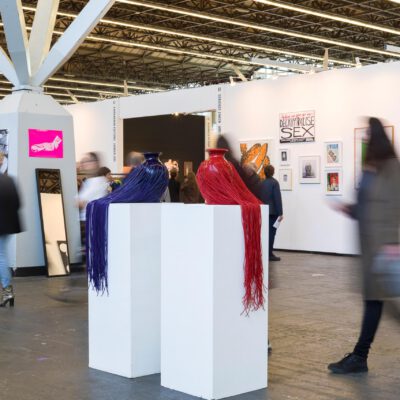 Cultural event photography, exhibition, and visitors at Kunst Rai trade show for WOW in Amsterdam